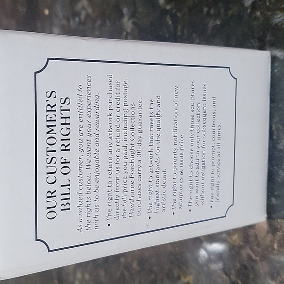 VINTAGE Hawthorne Porchlights Collections #827045 "Mailbox" - Picture 6 of 8